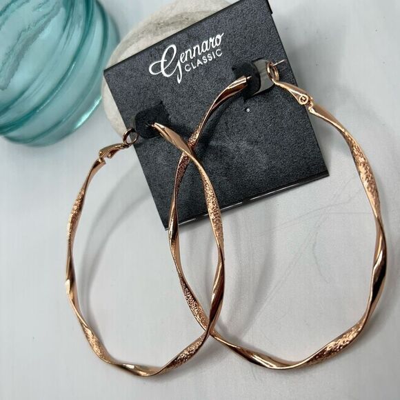 G by Gennaro Hoop Earrings $16ea / 3 for $25 - Picture 6 of 7